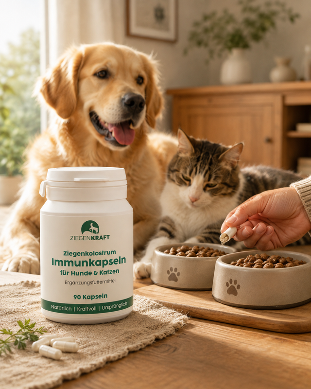 Goat Colostrum Capsules for Dogs & Cats · 90 capsules