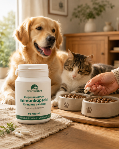 Goat Colostrum Capsules for Dogs & Cats · 90 capsules
